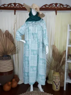 Gamis Collar Moon Wolfis Dress Tosca 1 3