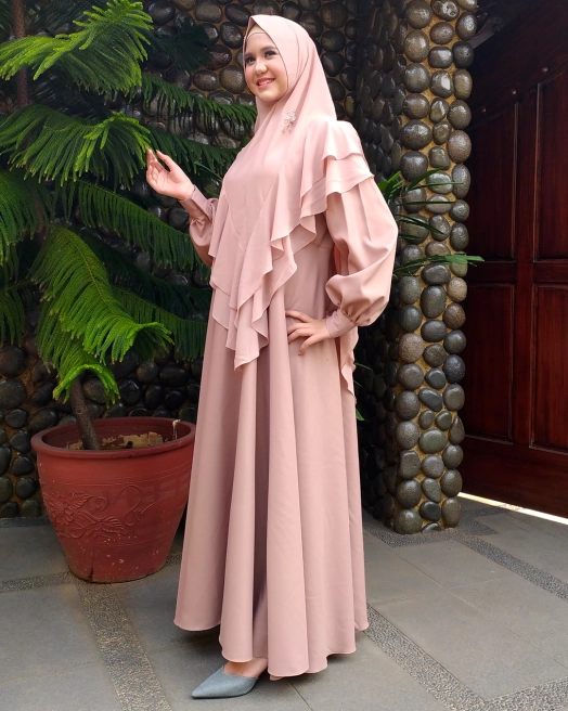 Gamis Puff Dress Cream (SOLD OUT) 1 ig_maret_028