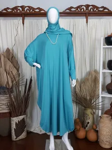 Gamis Kaftan Set Atom Dryfit Sage 1 sage_1