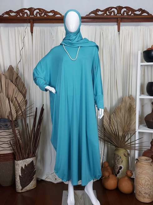 Gamis Kaftan Set Atom Dryfit Sage 1 sage_1