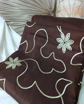 Songket Riau Brown