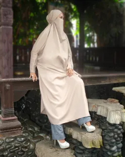 Niqab NIQAB SERIES BROWN<br>AB-DR01-NSCA 2 web_niqab_005a