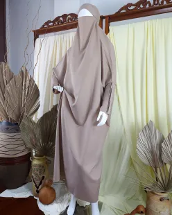 Niqab NIQAB SERIES CREAM<br>AB-DR01-NSCA 2 web_niqab_011a